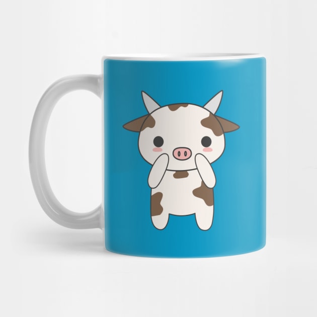 Cute & Kawaii Cow T-Shirt by happinessinatee